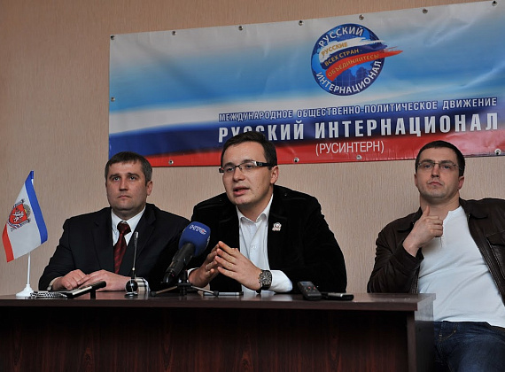 Пресс-конференция Русинтерна в Севастополе, 6 марта 2014 г.