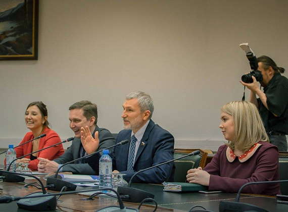 Алексей Журавлев и делегация "РОДИНЫ" встретились с главой ЦИК Эллой Памфиловой, 23.03.2017