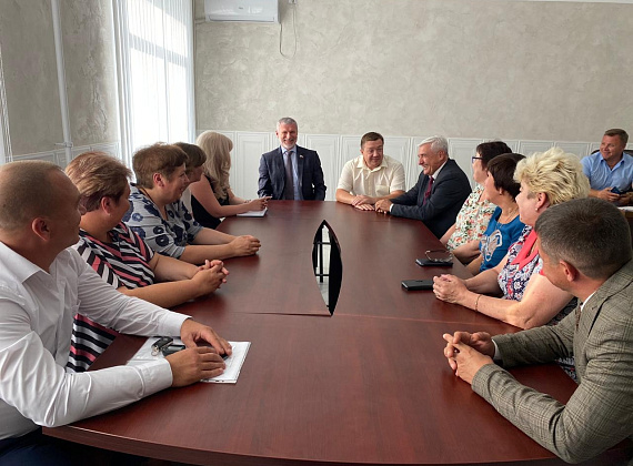 Рабочий визит Алексея Журавлева в Воронежскую область 05-06.09.2020 г.