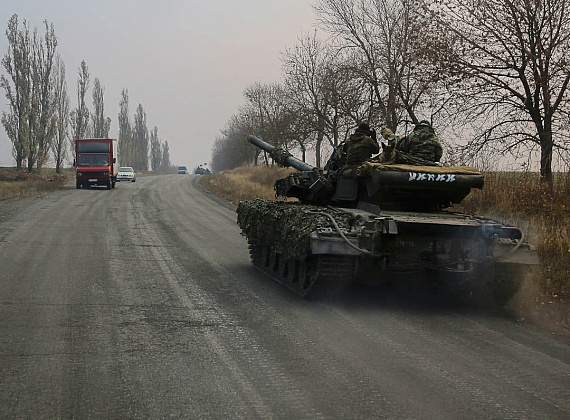 Делегация партии "РОДИНА" в Новороссии, 01.11.2014