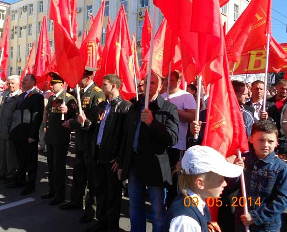 Брянская "РОДИНА" приняла участие в Параде Поколений 9 мая