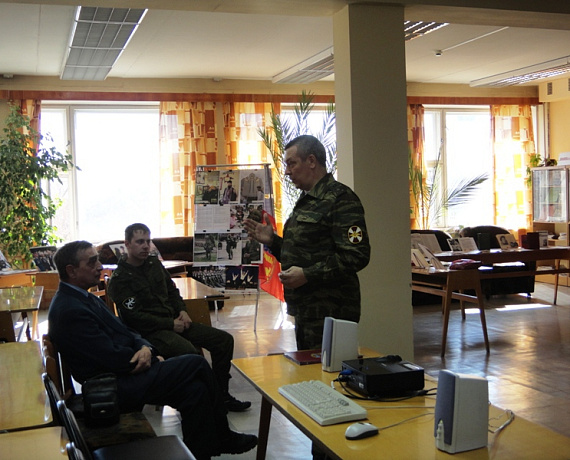 Челябинские соратники провели встречу с военнослужащими