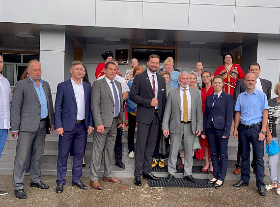 Рабочий визит Алексея Журавлева в Краснодарский край, 14.08.2021