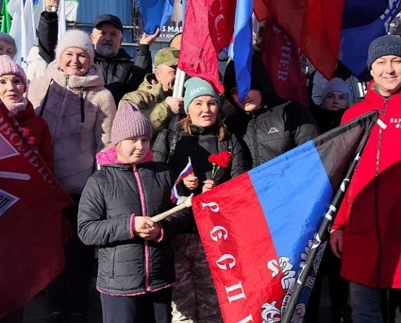 "РОДИНА" Коми приняла участие в митинге-концерте к 10-летию воссоединения Крыма с РФ