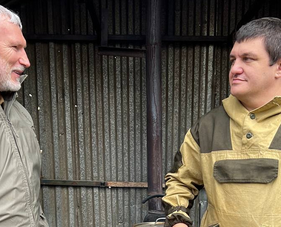 Алексей Журавлев поздравил интербригаду "Пятнашка" с десятилетием