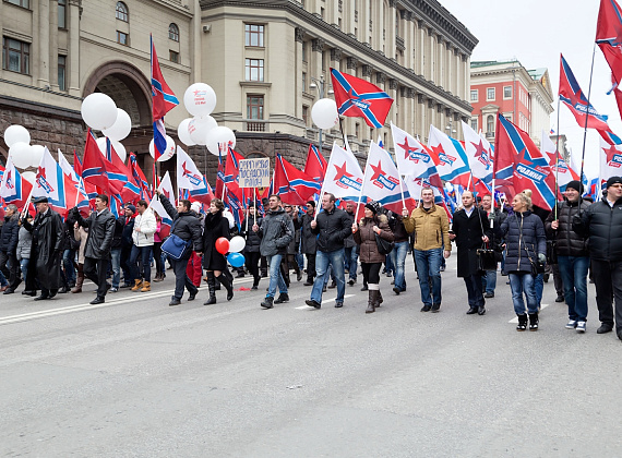 Партия "РОДИНА" приняла участие в шествии и митинге "Мы едины!", 04.11.2015 (часть 2)