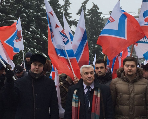 Воронежская "РОДИНА" присоединилась к всероссийской акции "Россия в моем сердце"