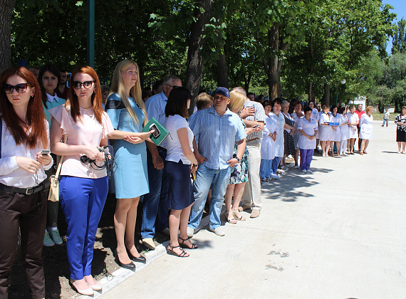 Торжественное открытие корпуса химиотерапии в Тирасполе, 06.06.2017