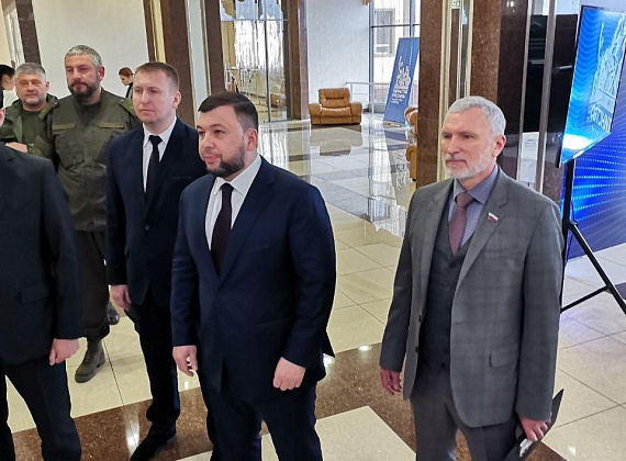 Рабочий визит Алексея Журавлева в Донецкую Народную Республику (22-23.04.2021)