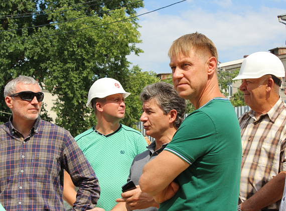 Журавлёв посетил стройплощадку медфакультета ПГУ в ПМР, 13.07.2015