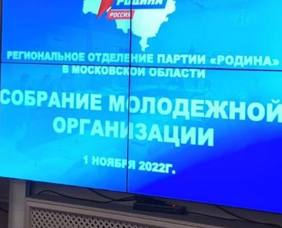 Алексей Журавлев встретился с подмосковной "молодежкой"
