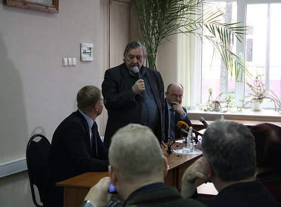 Визит Александра Проханова в Воронеж, 20 февраля 2014 г.