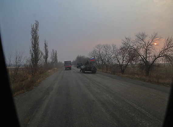 Делегация партии "РОДИНА" в Новороссии, 01.11.2014