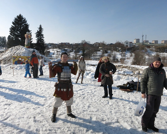 "РОДИНА" устроила "Проводы русской зимы" в Перми