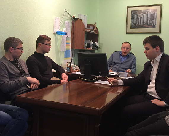 Помощники депутата Госдумы Алексея Журавлева посетили ряд предприятий Коминтерновского района г. Воронежа