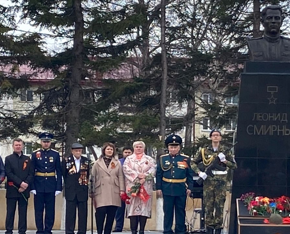 Сахалинская "РОДИНА" приняла участие в мероприятиях к Первомаю и к 77-й годовщине Победы