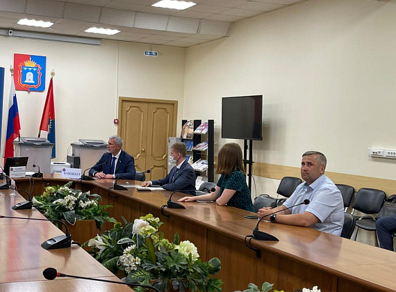 Алексей Журавлев подал документы для регистрации кандидатом на выборах Госдумы (Тамбов, 21.07.2021)