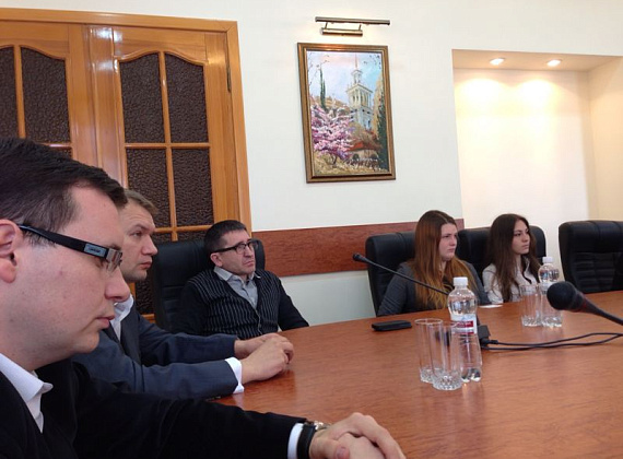 Делегация "РОДИНЫ" и инвесторов в Крыму, 12 и 13 апреля 2014 г.