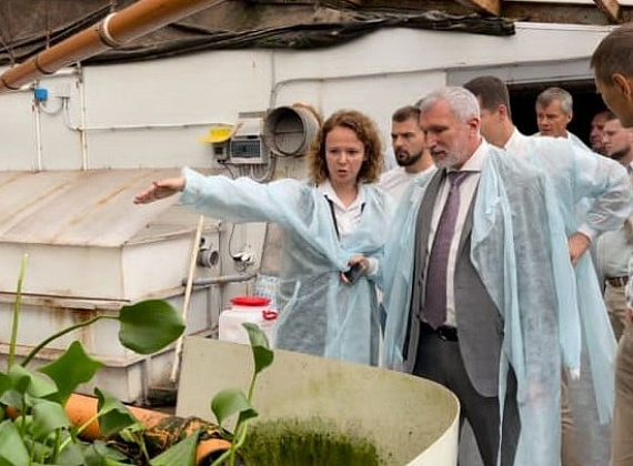 Рабочий визит Алексея Журавлева в Липецкую область, 29.08.2021