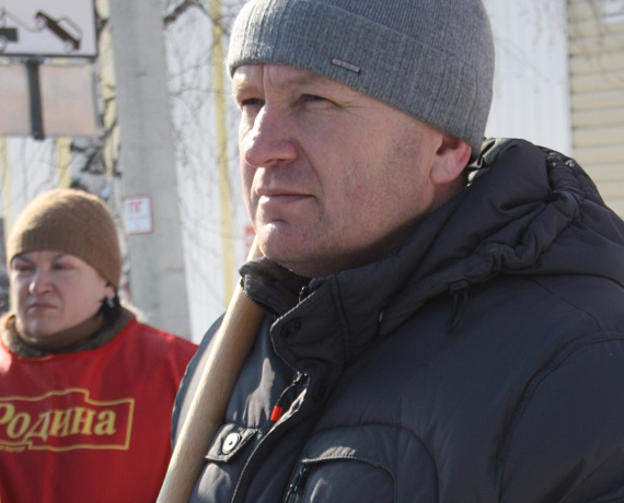 Алтайская "РОДИНА" организовала митинг в поддержку экс-мэра Горно-Алтайска