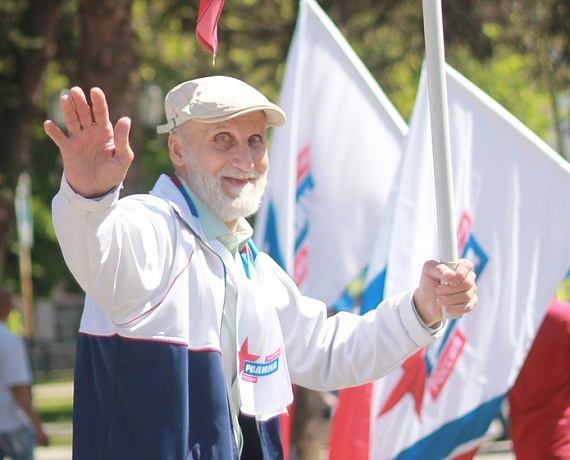 Партийцы отпраздновали Первомай в Краснодаре
