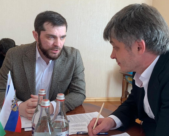 Рылеев, Лобзин и Лактюшин посетили с рабочим визитом Республику Ингушетия