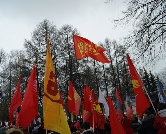 В Ижевске на митинге выразили обеспокоенность событиями на Украине