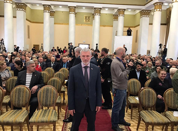 Алексей Журавлев посетил инаугурацию Главы ЛНР Леонида Пасечника, 21.11.2018