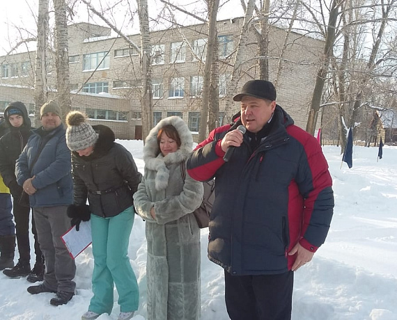 В Балаково по инициативе "РОДИНЫ" были проведены лыжные гонки в честь вывода войск из Афганистана