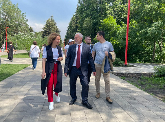 Рабочий визит Алексея Журавлева в Липецкую область, 12.06.2021