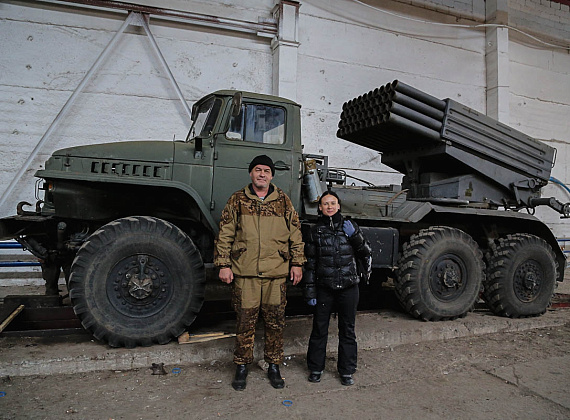 Делегация партии "РОДИНА" в Новороссии, 01.11.2014