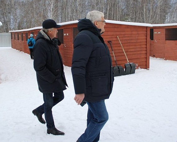 В Новосибирске открыта площадка временного содержания безнадзорных животных, построенная на средства Вячеслава Илюхина