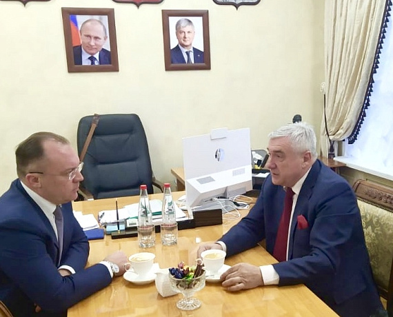 Любомир Радинович с рабочим визитом посетил Павловский район Воронежской области