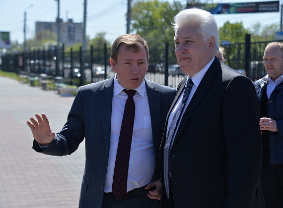 В гости к челябинской "РОДИНЕ" приехал И. Коротченко
