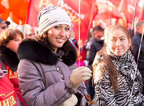 Партия "РОДИНА" - на акции "Мы едины!", 04.11.2014 (2 часть)