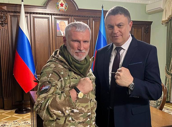Рабочий визит Алексея Журавлева на Донбасс, апрель 2023 г.