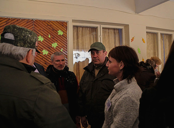 Делегация партии "РОДИНА" в Новороссии, 02.11.2014