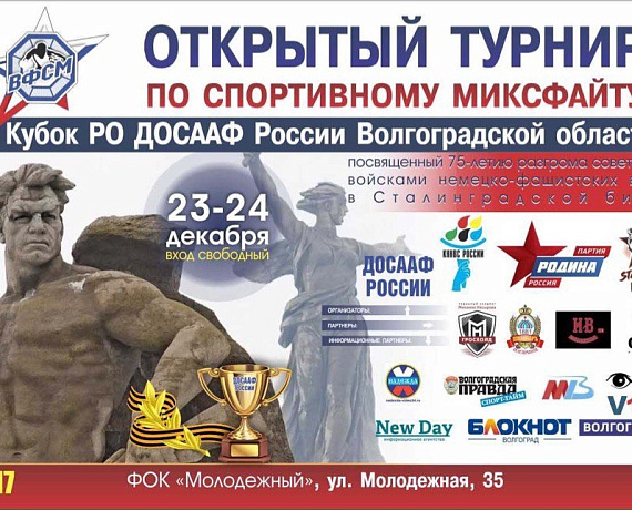Соратники организовали турнир по миксфайту в Волгограде
