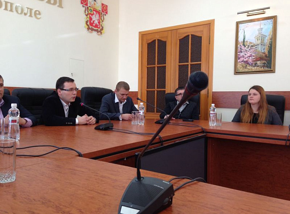 Делегация "РОДИНЫ" и инвесторов в Крыму, 12 и 13 апреля 2014 г.