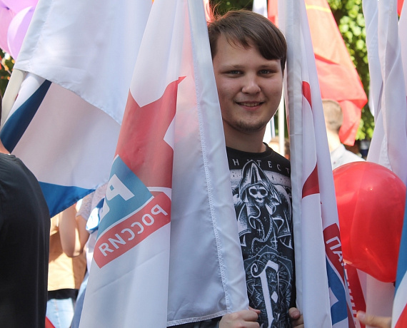 Партийцы отпраздновали Первомай в Краснодаре