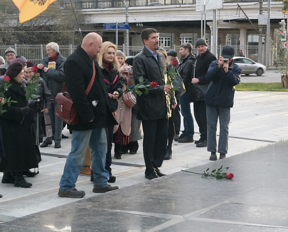 "РОДИНА" приняла участие в пикете за переименование станции метро "Войковская"