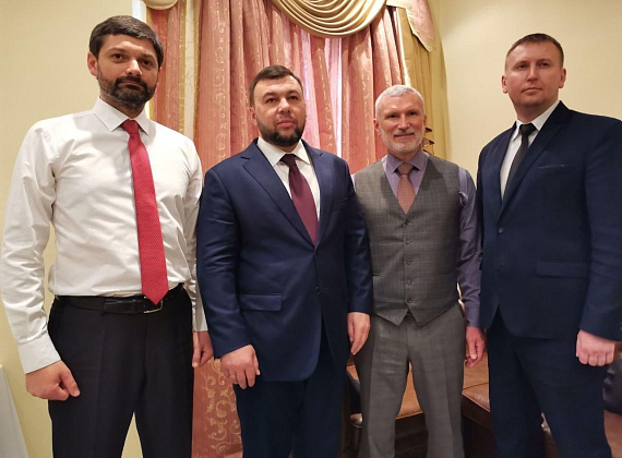 Рабочий визит Алексея Журавлева в Донецкую Народную Республику (22-23.04.2021)