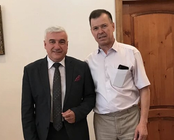 Любомир Радинович провел рабочую встречу с главой администрации Грибановского района