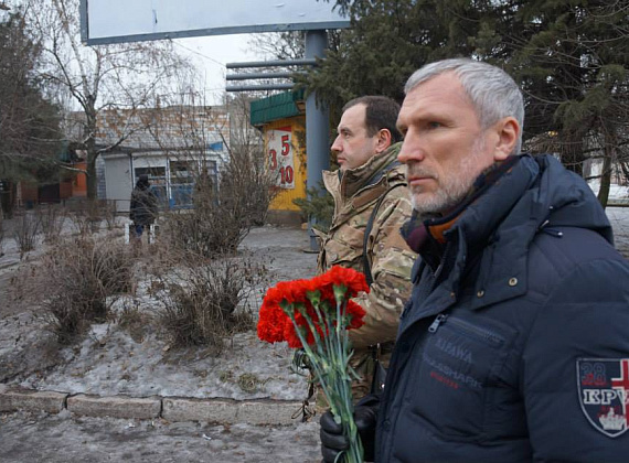 Визит Алексея Журавлева в Донецк, 29.01.2015