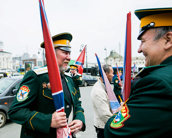 Приморские соратники приняли участие в торжественном митинге