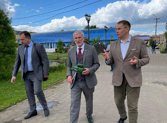 Рабочий визит Алексея Журавлева в Архангельскую область, 22.05.2021
