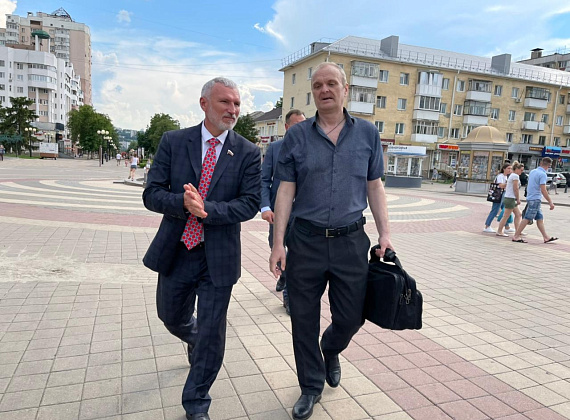 Рабочий визит Алексея Журавлева в Белгородскую область, 14.06.2021