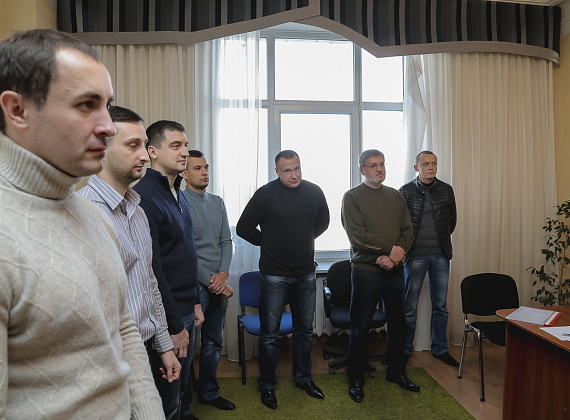 Делегация "РОДИНЫ" - на инаугурации главы ДНР Александра Захарченко, 04.11.2014