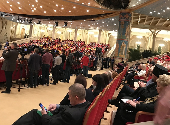 Федор Бирюков на XXIII Всемирном Русском Народном Соборе (Москва, Храм Христа Спасителя, 18.10.2019)