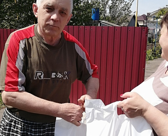 "РОДИНА" в Хохольском районе Воронежской области оказывает помощь в рамках акции "Родина рядом"